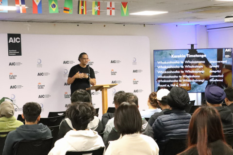 Students begin their journey at AIC