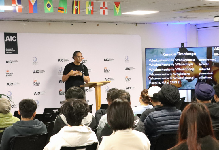 Students begin their journey at AIC