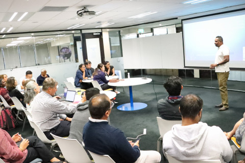 Students present projects at research forum