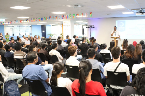 AIC welcomes new students to campus