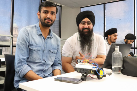 Students build practical smart systems