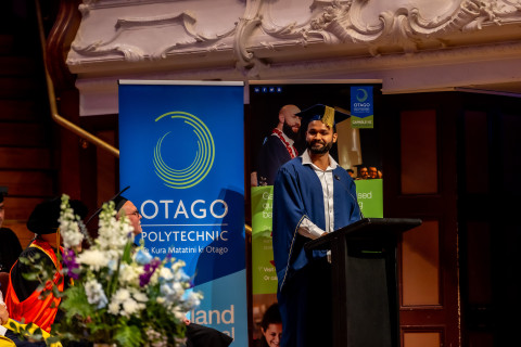 Graduate reflects on power of community and unity