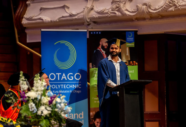 Graduate reflects on power of community and unity