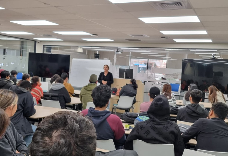 Graduate builds career and guides students