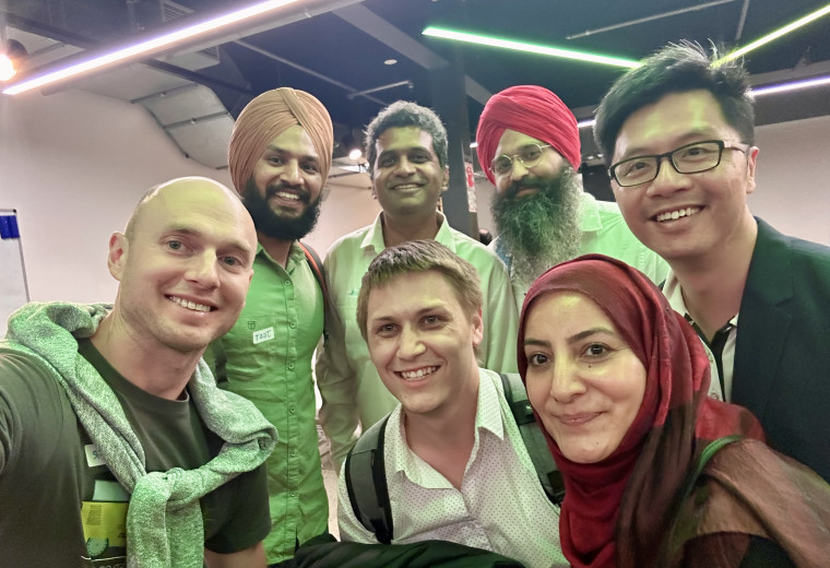 Students test networking skills at Migrants in Tech