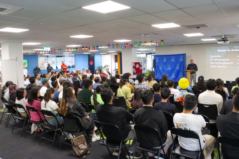 A warm welcome to our first students of 2025