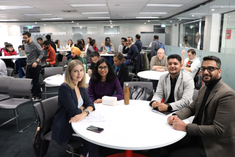 Master’s students showcase thesis findings at research forum 