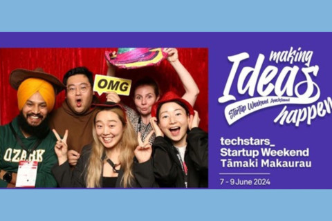 Learner takes part in Auckland Startup Weekend