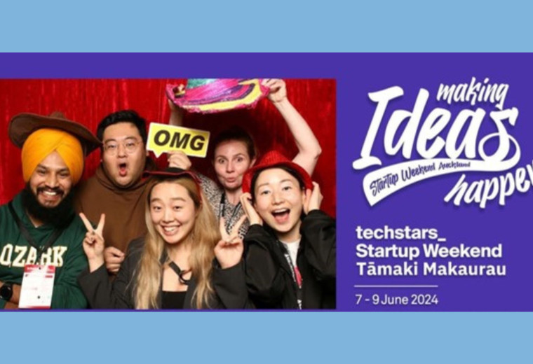 Learner takes part in Auckland Startup Weekend