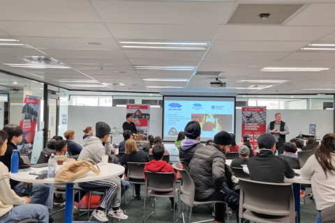 Informative industry event for construction students