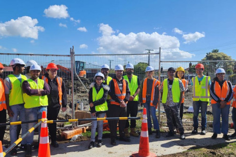 Site visits for construction learners