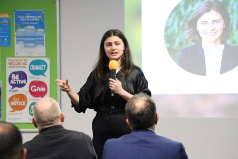 Emerging Visionaries share their research