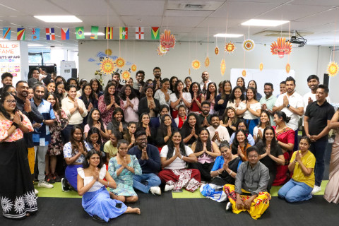 Sri Lankan celebration brings colour to campus