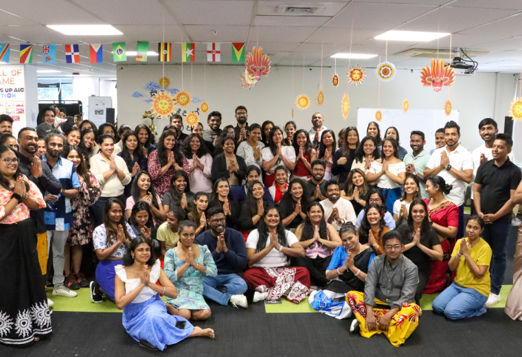 Sri Lankan celebration brings colour to campus