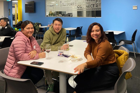 Alumni return for AIC reunion