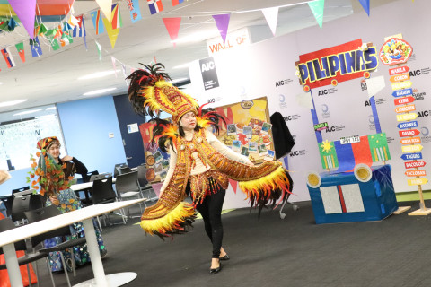 Celebrating Filipino culture at AIC