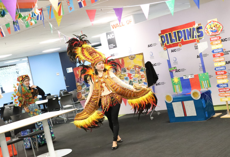 Celebrating Filipino culture at AIC
