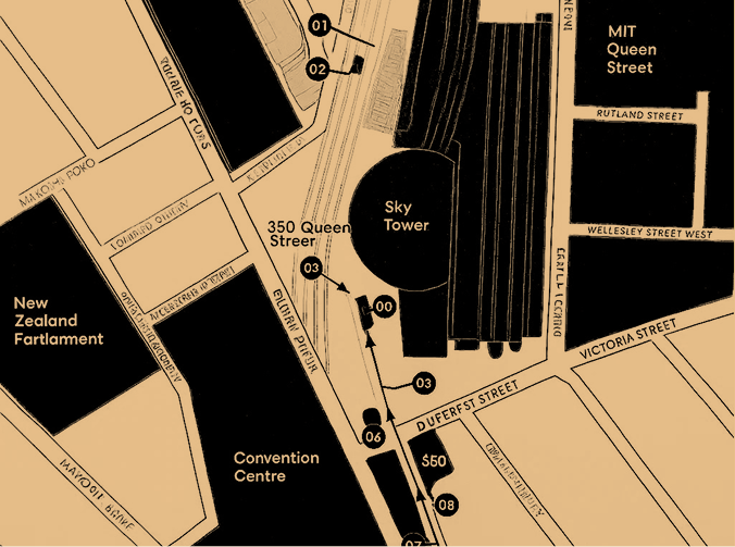 Map showing AIC location